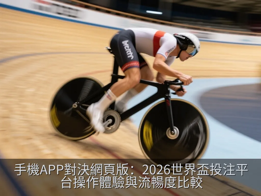 手機APP對決網頁版：2026世界盃投注平台操作體驗與流暢度比較