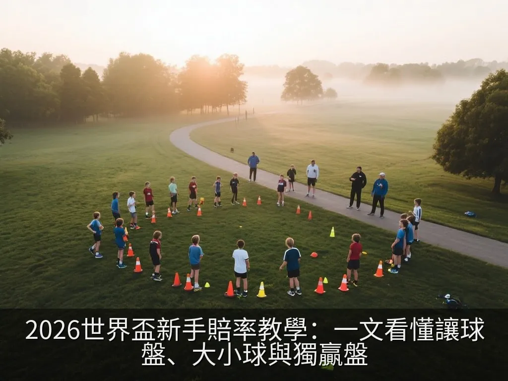 2026世界盃新手賠率教學：一文看懂讓球盤、大小球與獨贏盤